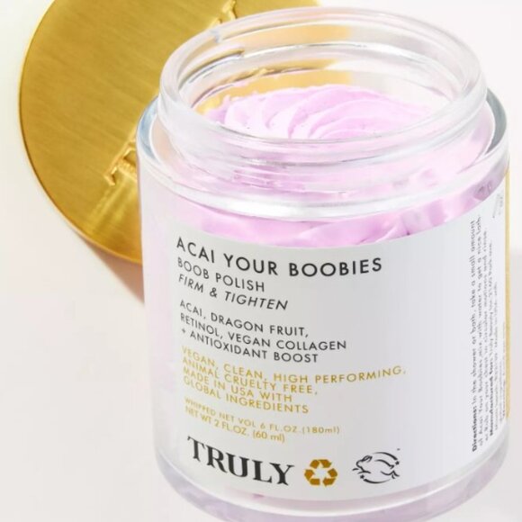 NWT Truly Acai Your Boobies Boob Polish Sold at Anthropologie - Picture 1 of 1